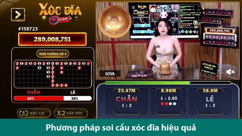 Hướng dẫn cách soi cầu và kinh nghiệm bắt cầu xóc đĩa tỷ lệ thắng cao